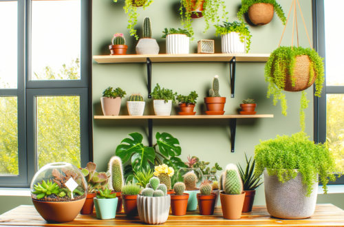 "Plantes luxuriantes et verdoyantes, idéales pour maximiser un jardin d'intérieur dans un petit espace"
