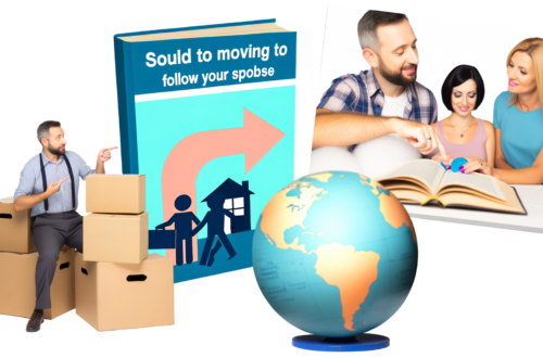"Couple emballant des cartons pour déménager afin de suivre le nouveau travail du conjoint"